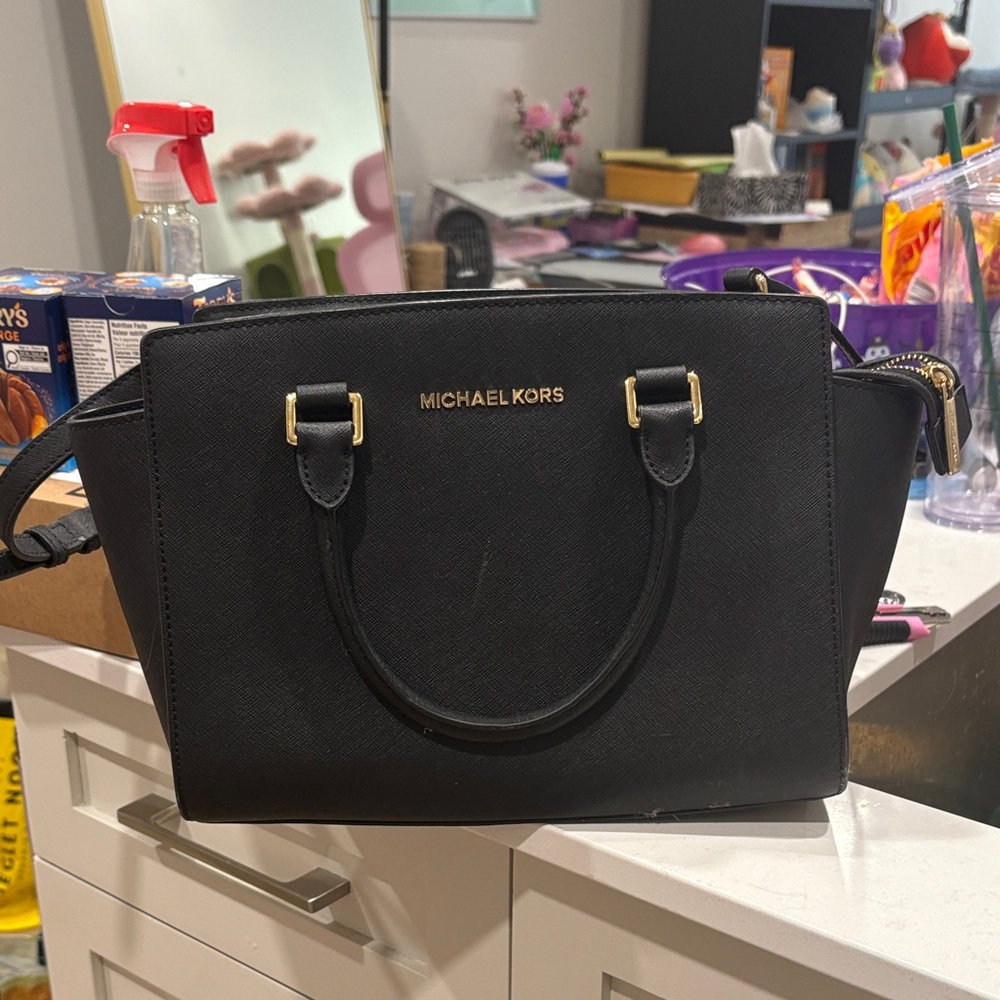 Michael Kors Black Satchel